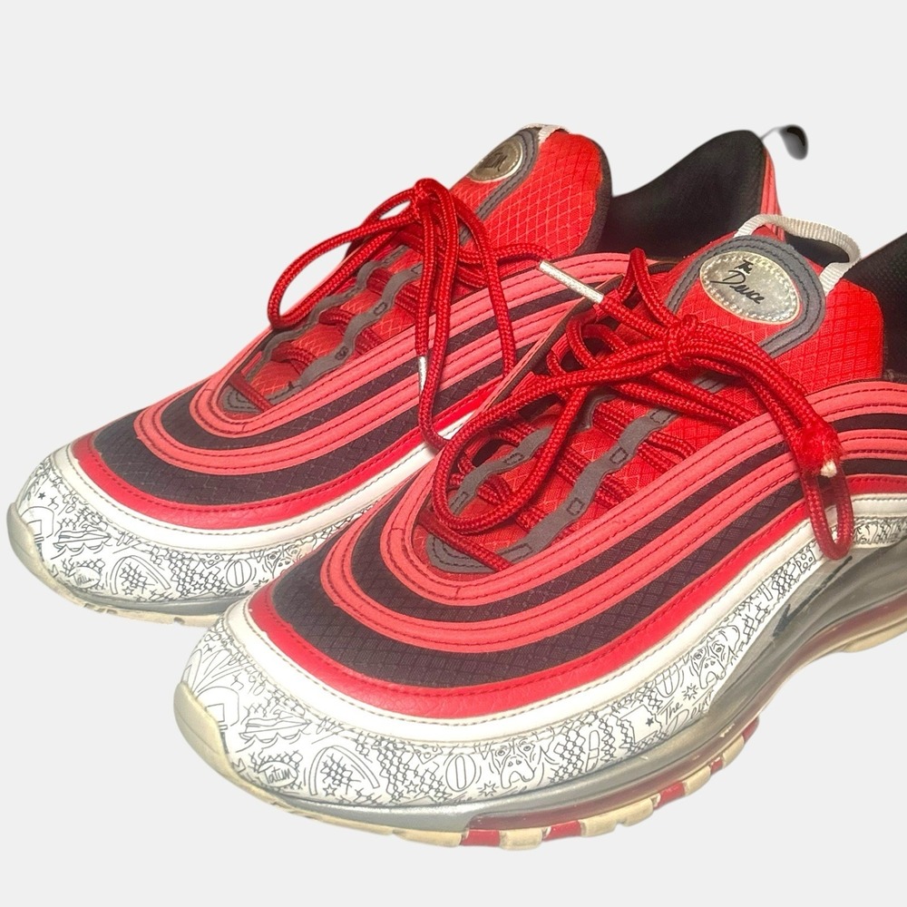 Nike Air Max 97 x Jayson Tatum "Saint Louis Roots" | Size 11.5 | CJ9780-600 - Picture 2 of 12